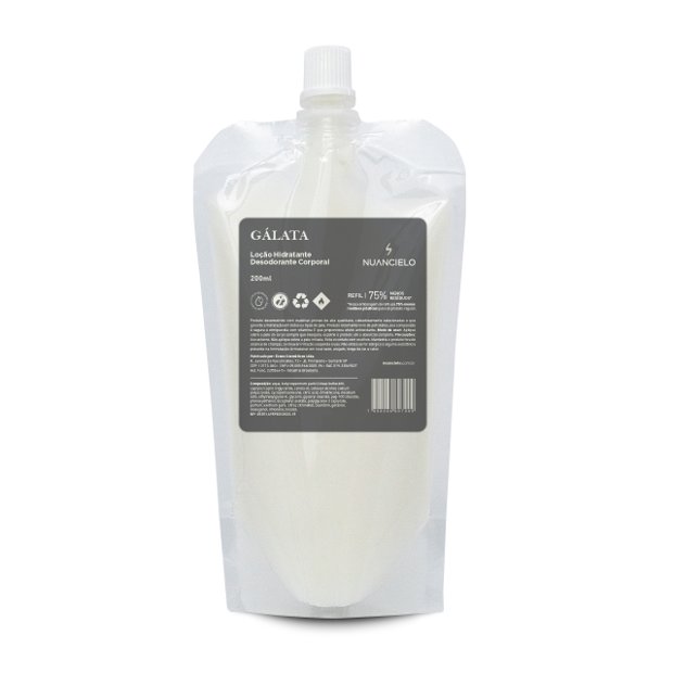 REFIL LOÇÃO HIDRATANTE DESODORANTE CORPORAL GÁLATA 200ml 1