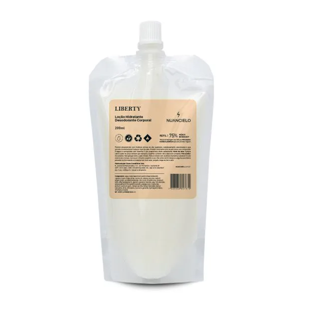 REFIL LOÇÃO HIDRATANTE DESODORANTE CORPORAL LIBERTY 200ml 1