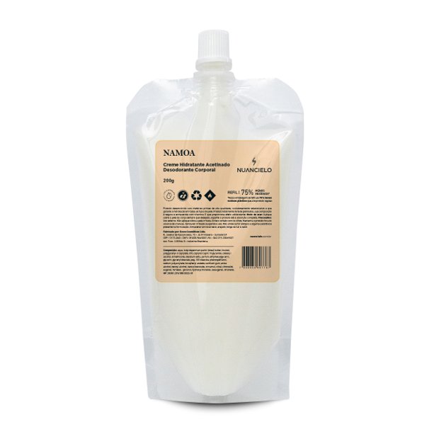 REFIL CREME HIDRATANTE DESODORANTE ACETINADO NAMOA 1