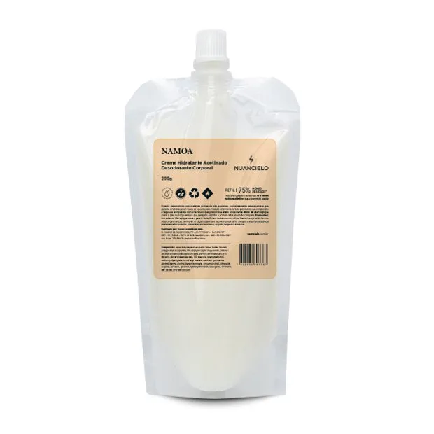 REFIL CREME HIDRATANTE DESODORANTE ACETINADO NAMOA 1