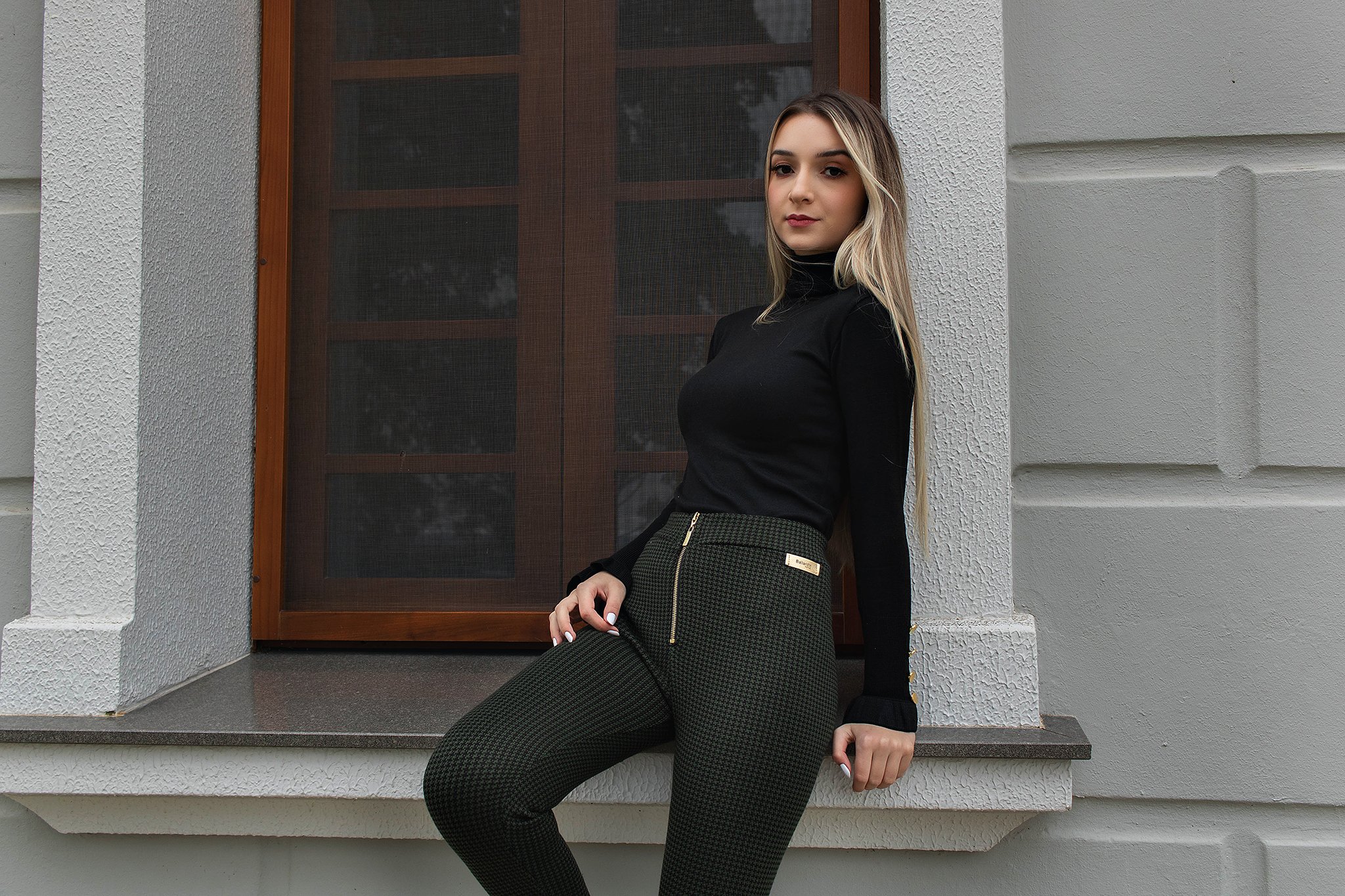 Calça Jogger Verde Agua