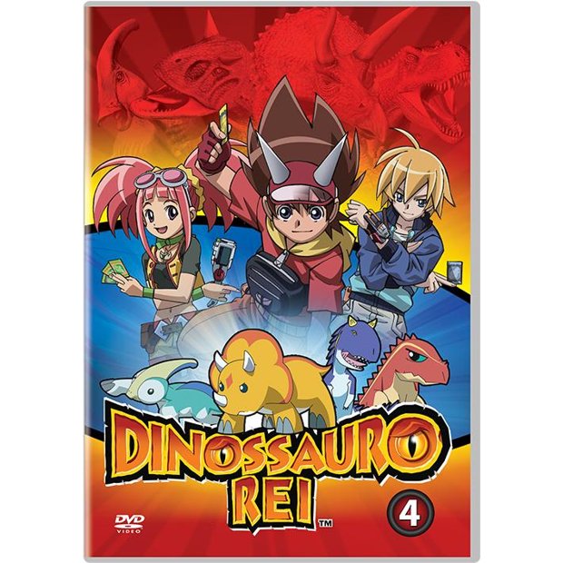 Kit 5 Dinossauro Rei - Volume 01 - Dvd - Flashstar - Revista HQ