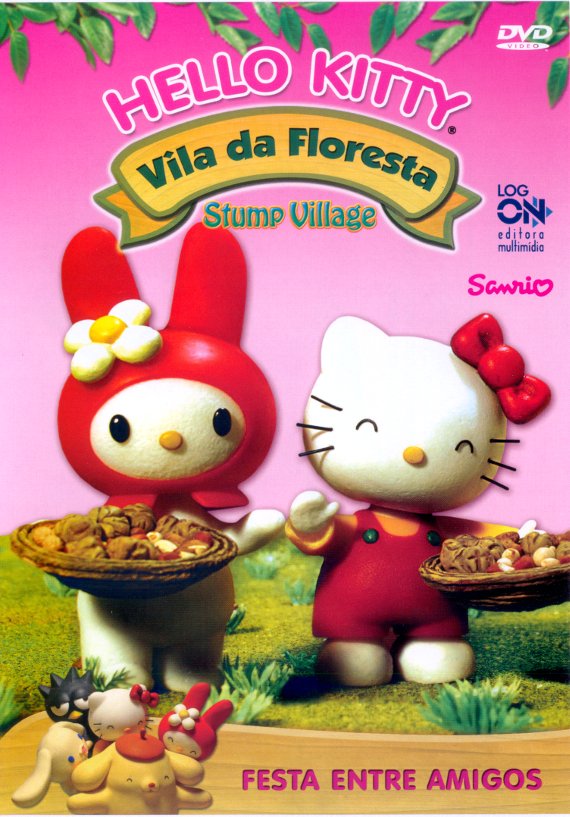 DVD - Hello Kitty - Vila da Floresta - Festa Entre Amigos - BF2022