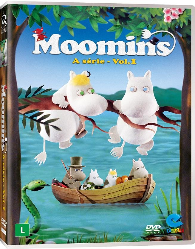 DVD - Moomins - A Serie - Vol.1 - BF2022 | Nordeste Distribuidora