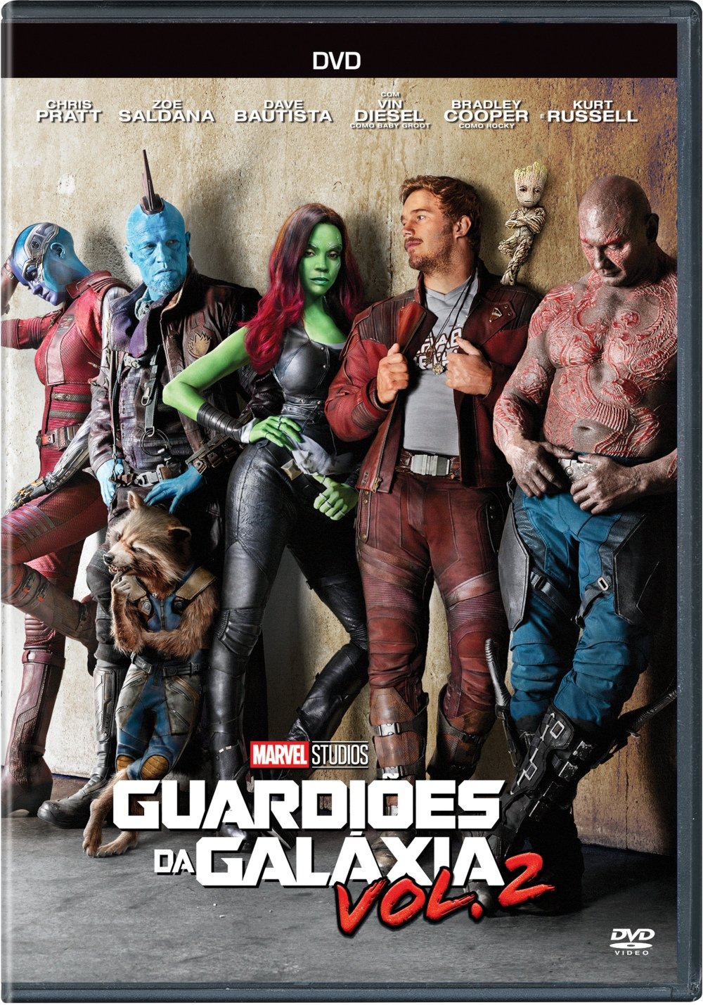 Guardiões da Galáxia Vol.2: Chris Pratt e Dave Bautista 