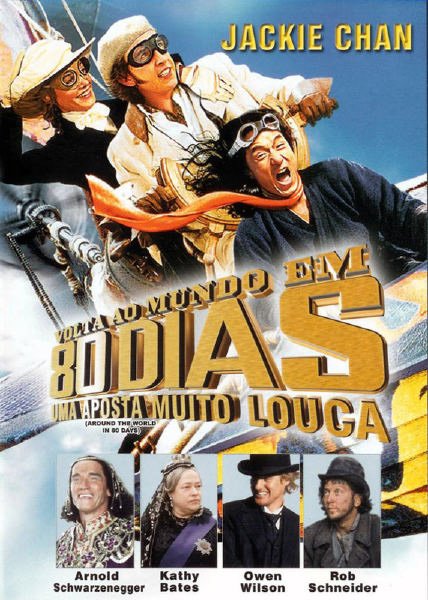 DVD - Volta ao Mundo em 80 Dias - Uma Aposta Muito Louca