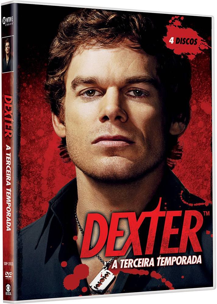DVD - Dexter - 3ª Temporada - (4 Discos) | Nordeste Distribuidora