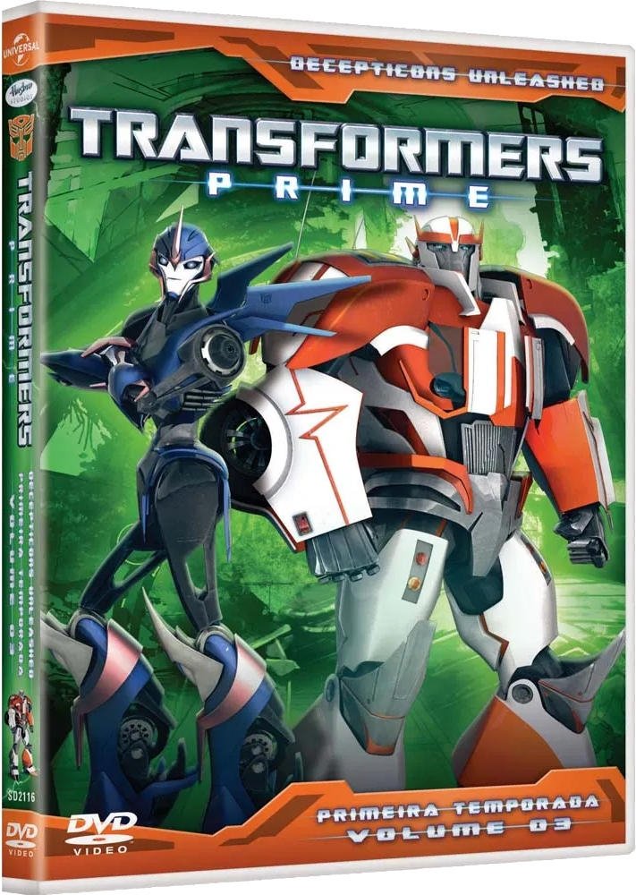 DVD - Transformers - Prime - Primeira Temporada Vol. 3