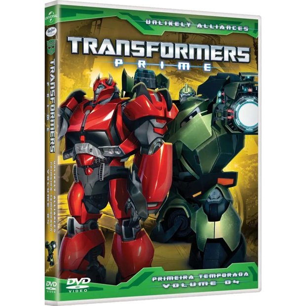 Dvd Transformers Prime Primeira Temporada Vol 3 em Promoção na Americanas