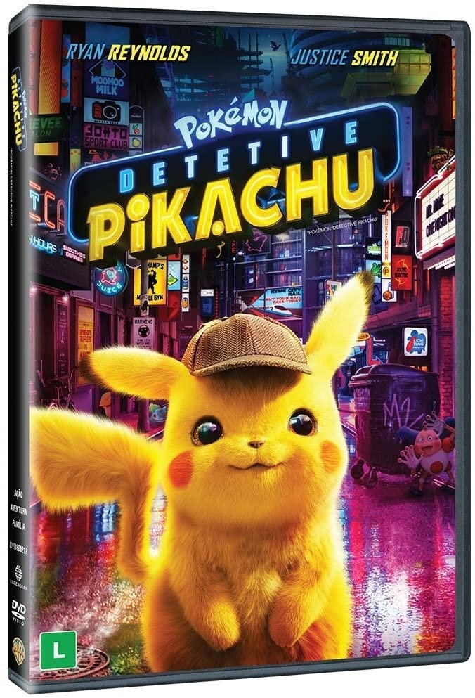 Detetive pikachu dublado bluray