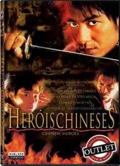 DVD - Heróis Chineses  Nordeste Distribuidora