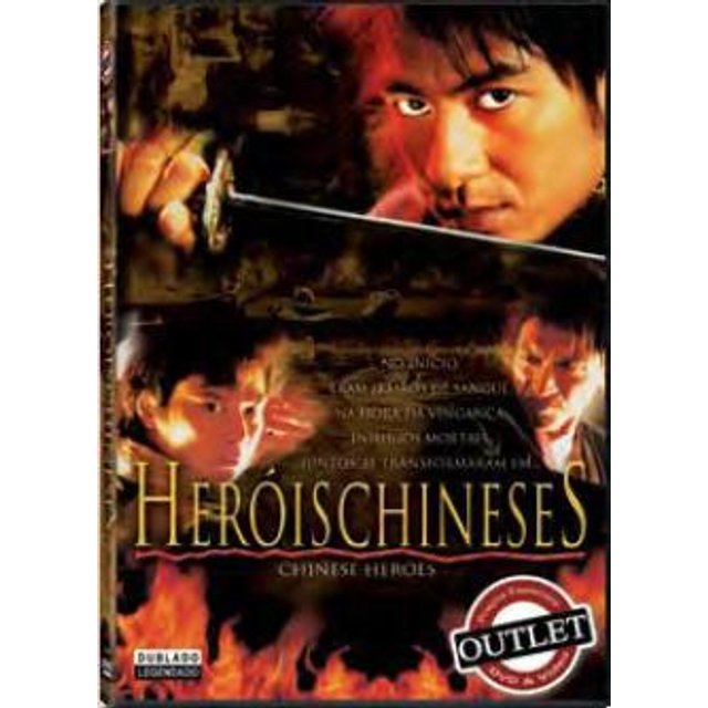 DVD - Heróis Chineses  Nordeste Distribuidora