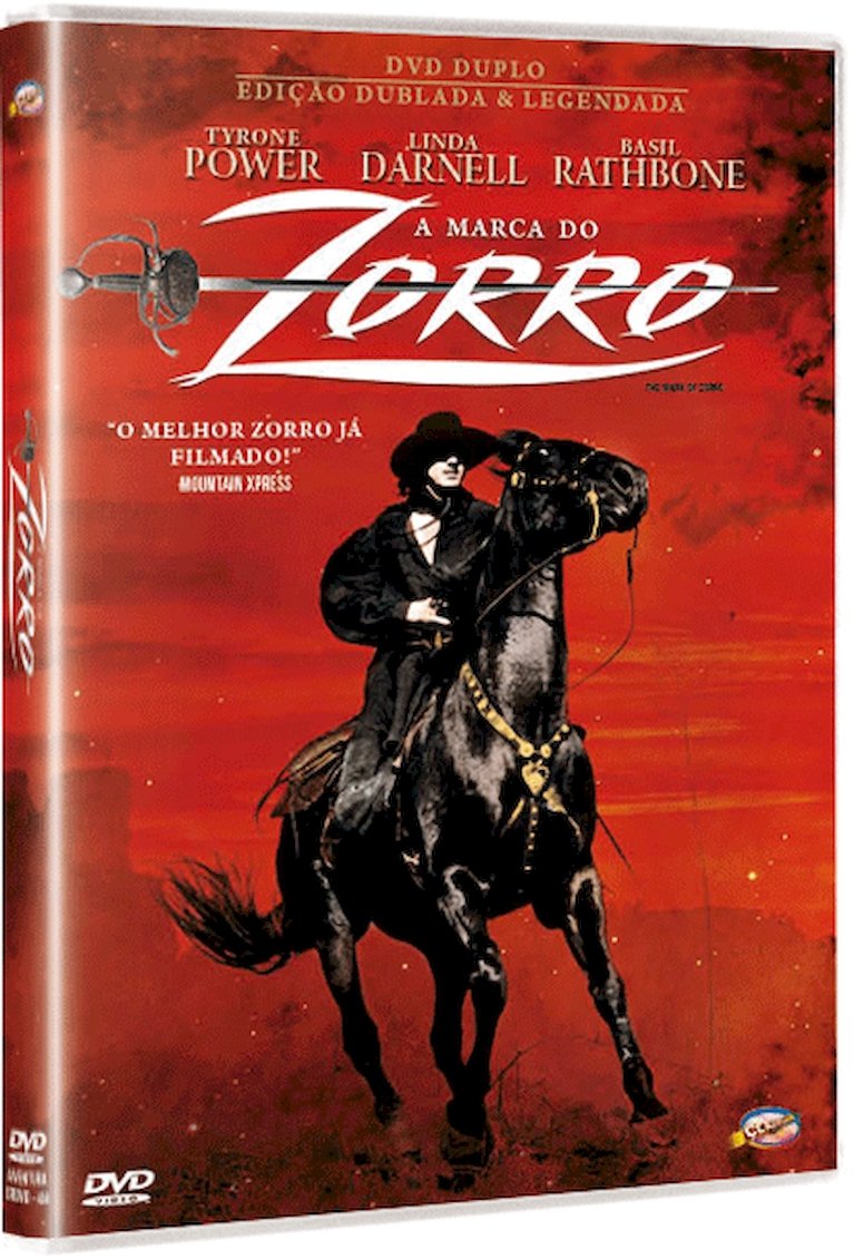 DVD - A Marca do Zorro | Nordeste Distribuidora