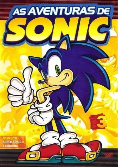 DVD - As Aventuras de Sonic - Vol.03 | Nordeste Distribuidora