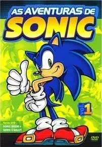 DVD - As Aventuras de Sonic - Vol.01 | Nordeste Distribuidora