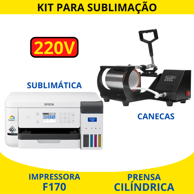 Kit Sublimação Canecas 220V