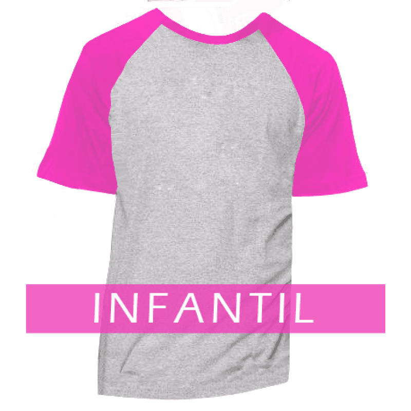 camisa raglan frente e verso