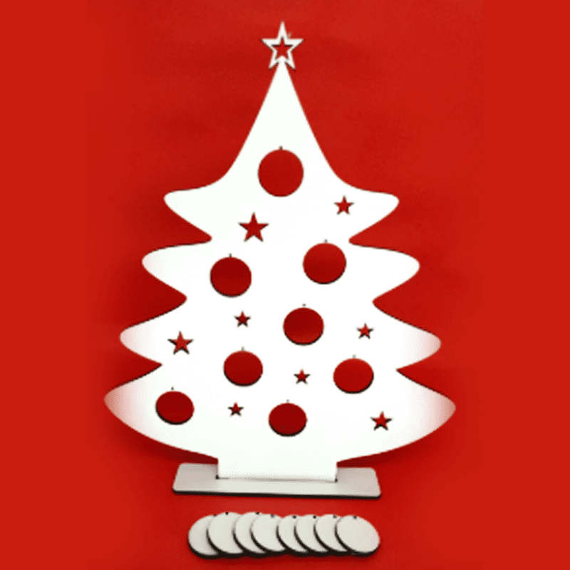 ENFEITE DE MESA - PINHEIRO DE NATAL COM BOLINHA | Pampa Tech ENFEITE DE MESA - PINHEIRO DE NATAL COM BOLINHA | Pampa Tech