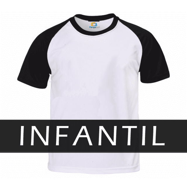Camiseta Do r Brancoala Infantil e Juvenil Unissex mangas preta -  Modatop - Camiseta Infantil - Magazine Luiza
