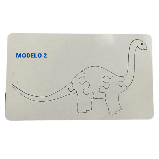 Modelo de dinossauro para imprimir