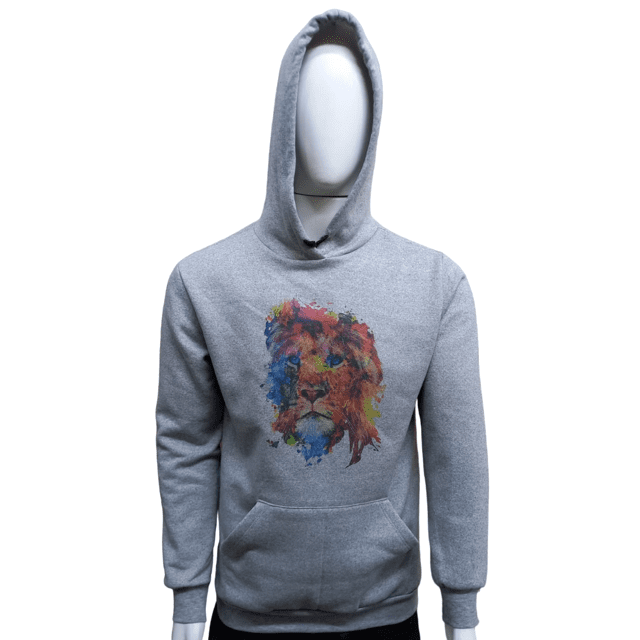 Moletom Personalizado Porto Alegre Moletom Cinza Mescla Para - Main Image