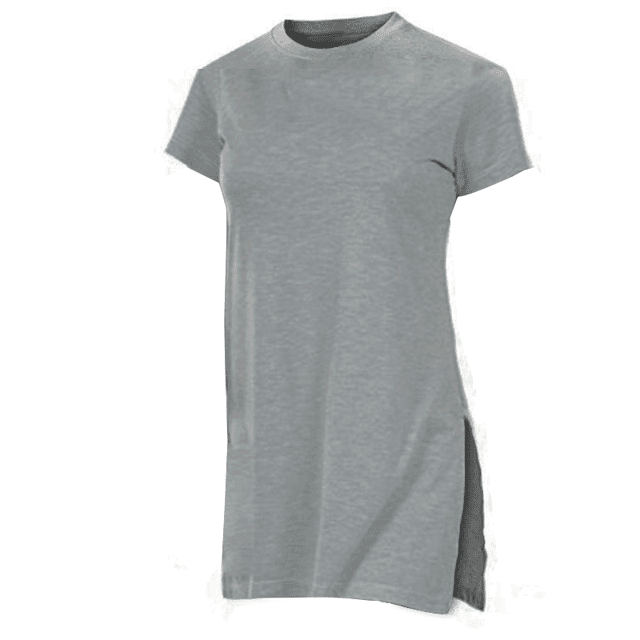 blusa long line feminina