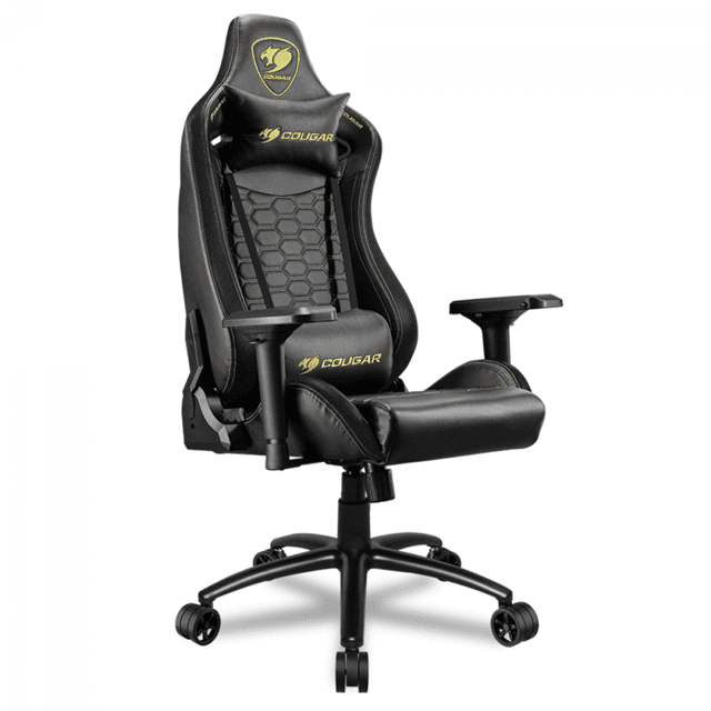 Cadeira Gamer Cougar Armor S Encosto Reclinável de 180° Construção