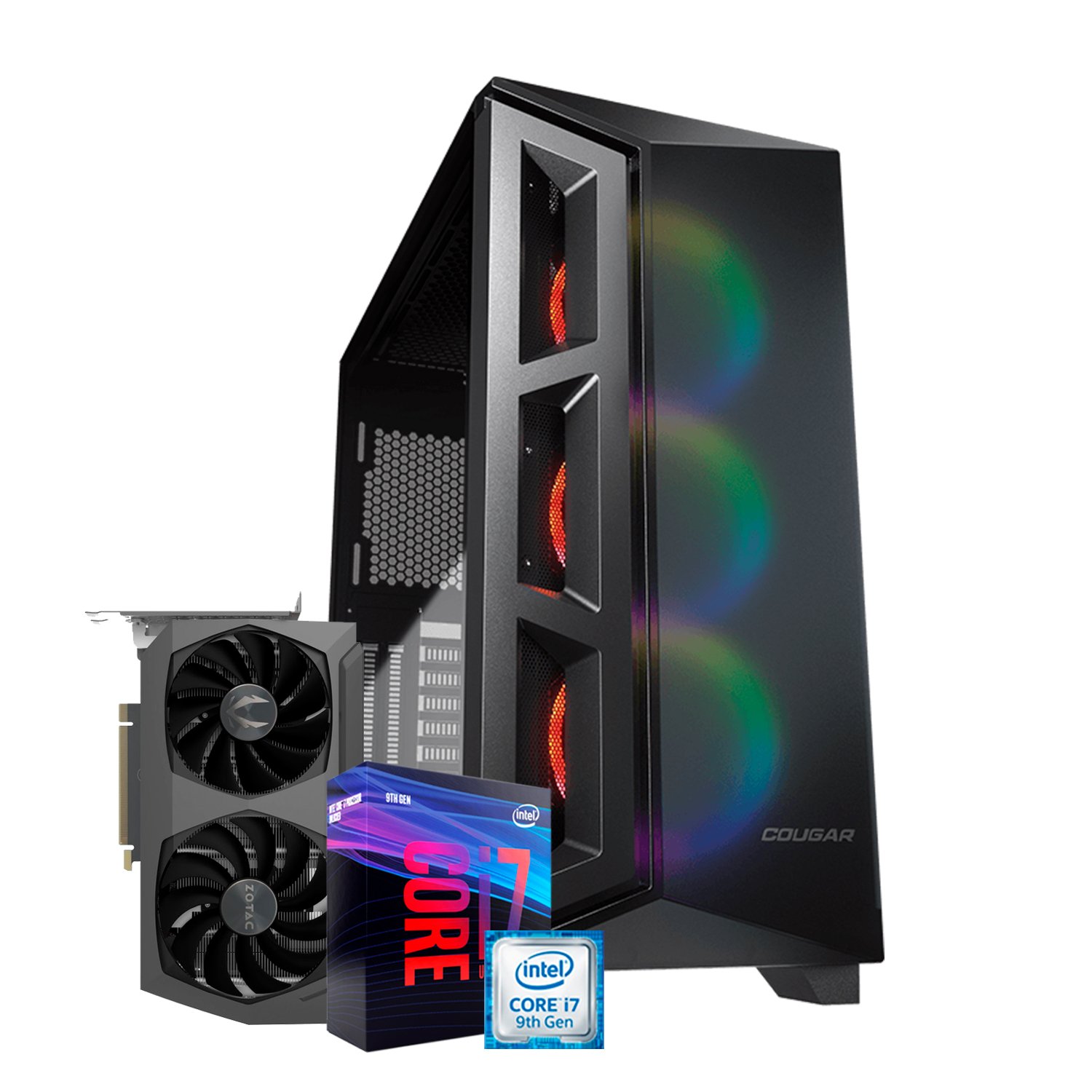 Computador On Gaming, Core I7 9700KF, RTX 3060 OC 12GB, 16Gb Ram