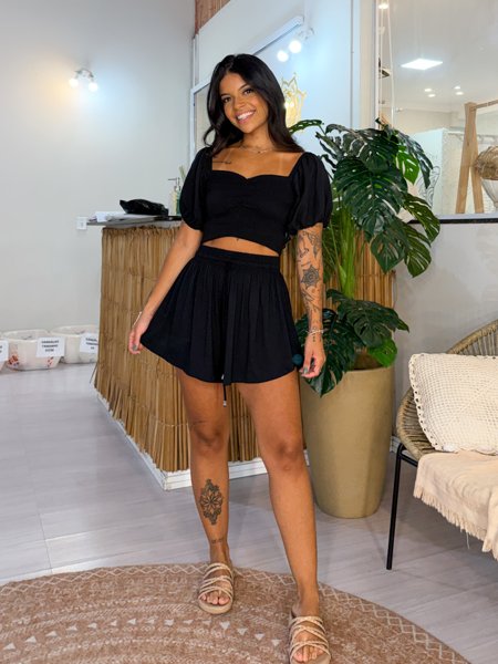 short soltinho preto | MERAKI ©