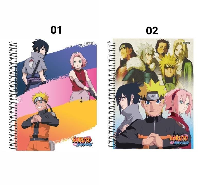 Caderno de Desenho- Naruto 02