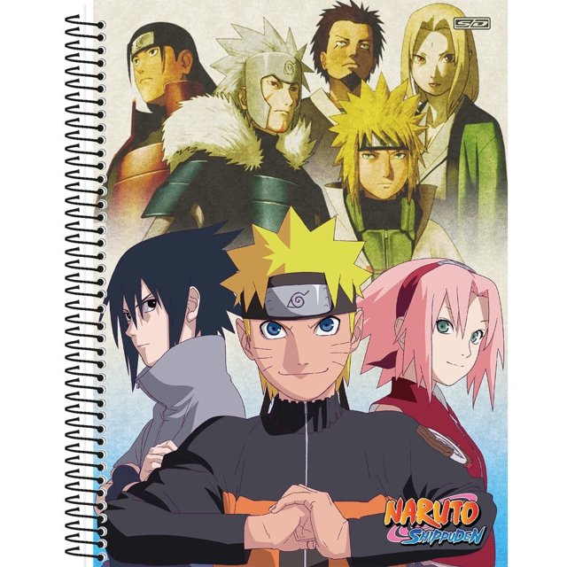 Caderno de Desenho- Naruto 02