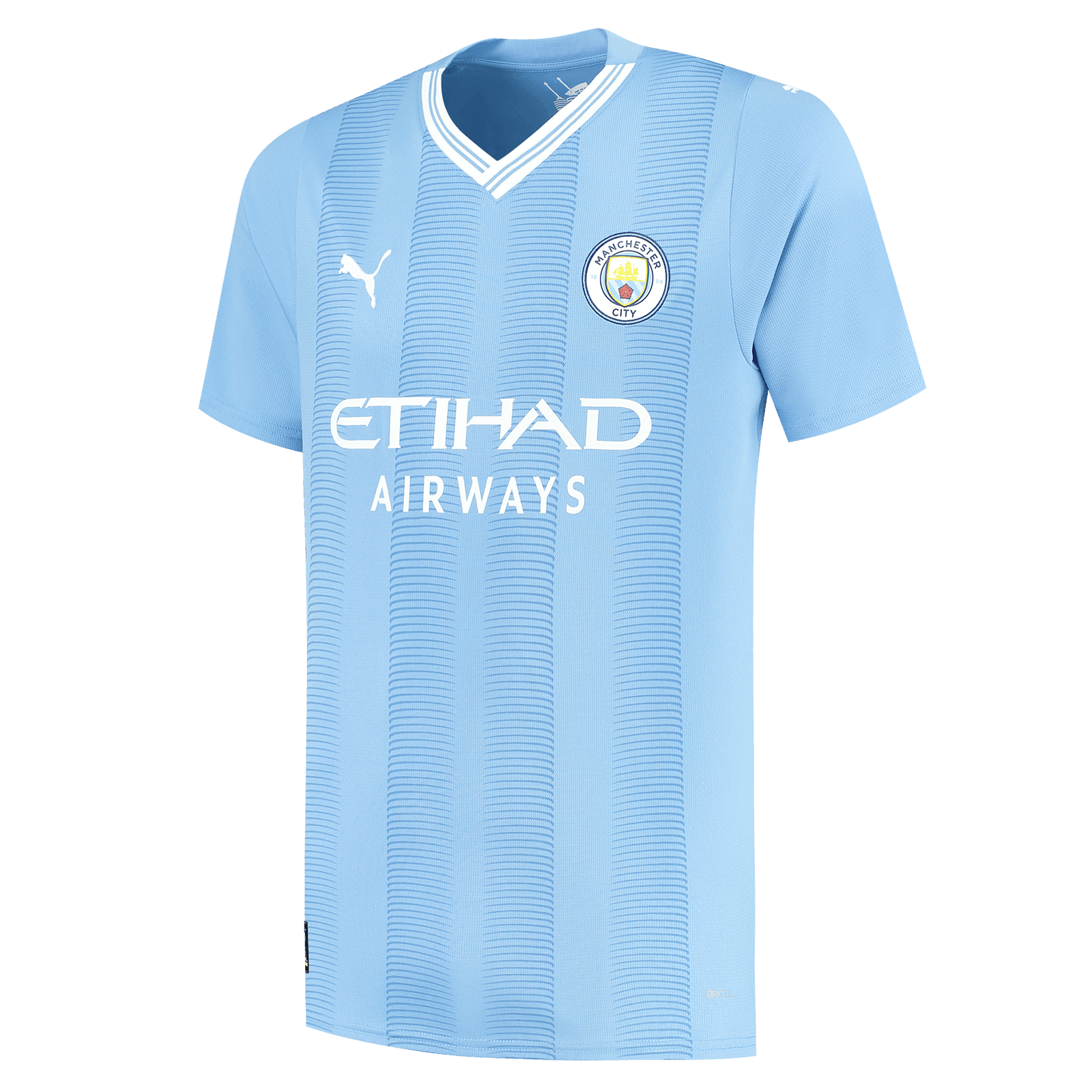 Camisa Manchester City Infantil Azul 23/24 | Camisas Esportivas