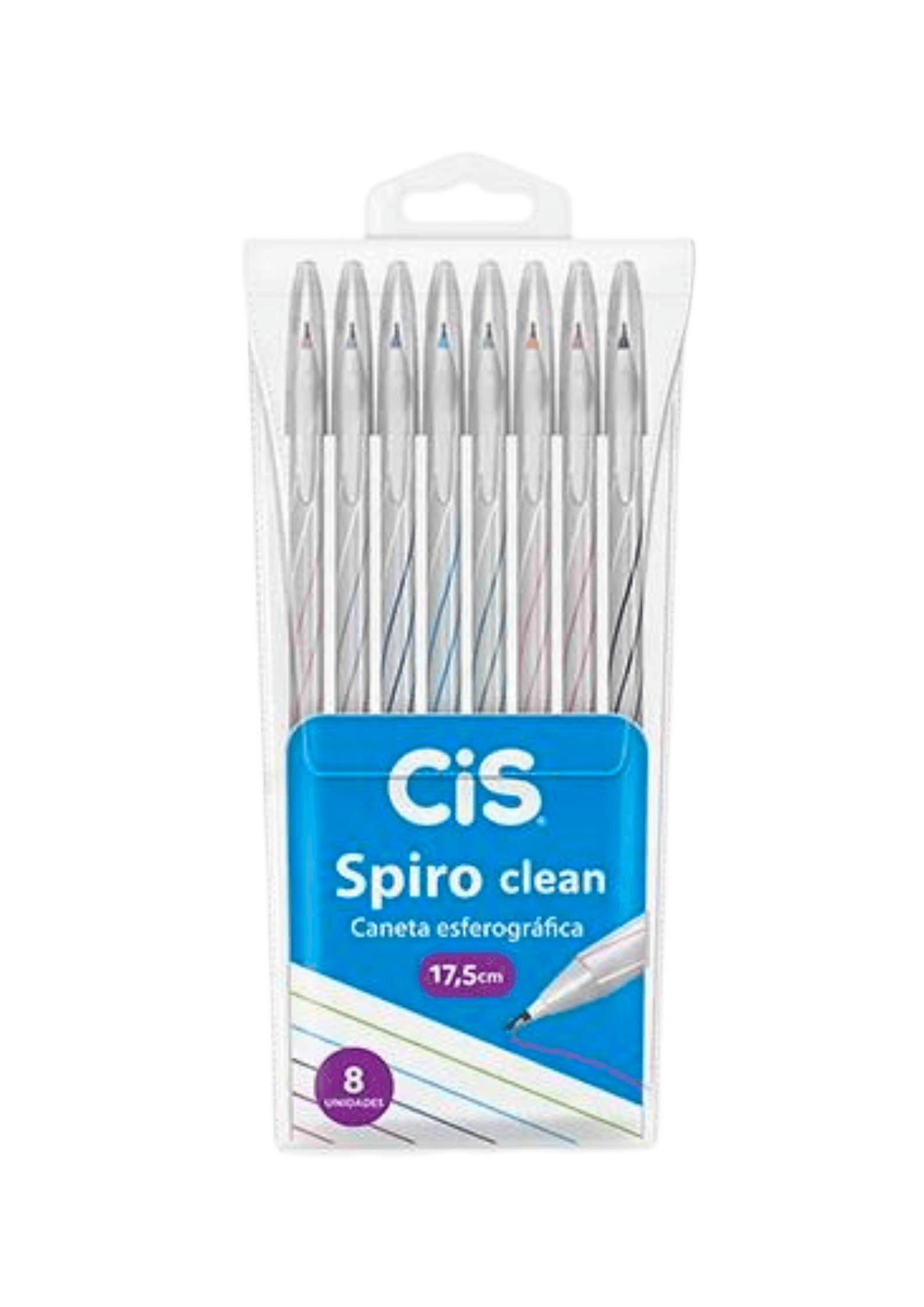 Caneta Esferográfica CIS Spiro Clean | Motibel