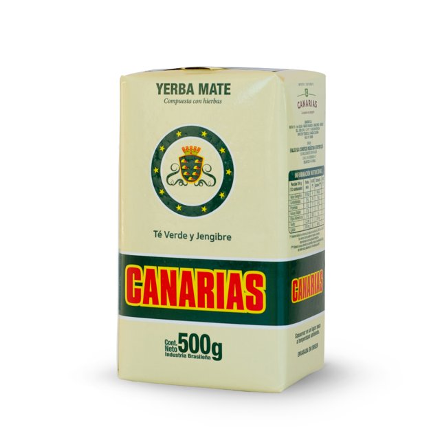 Canarias Chá Verde e Gengibre 500g