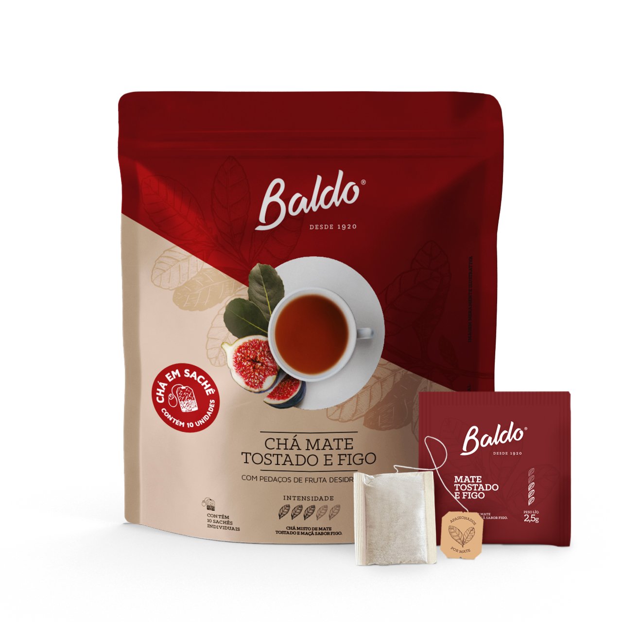 Chá Mate - Baldo - Tostado - 110gr - A granel - O Chimarreiro