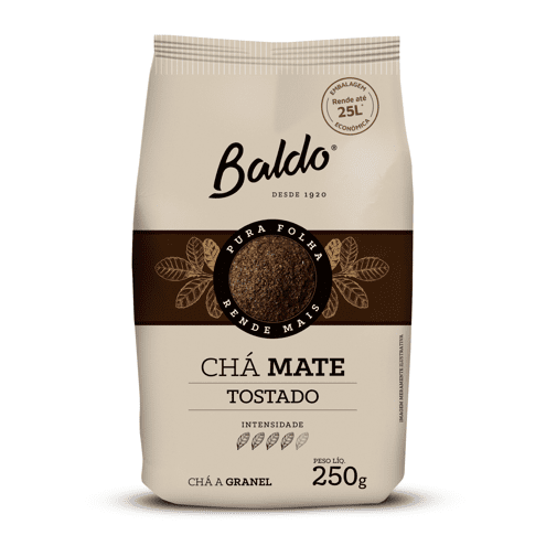 Chá Mate - Baldo - Verde - 110gr - A granel - O Chimarreiro
