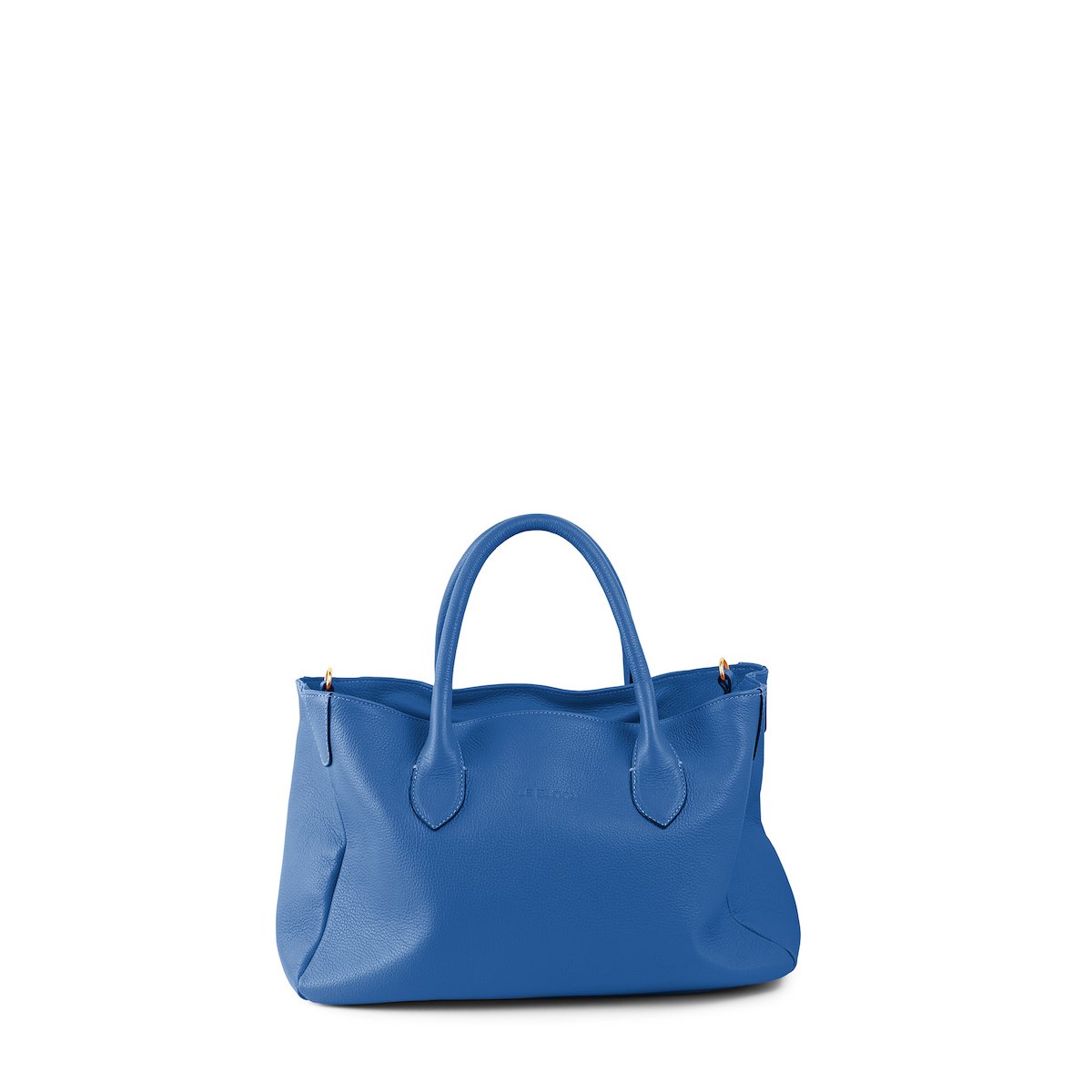 navy suede tote bolsa