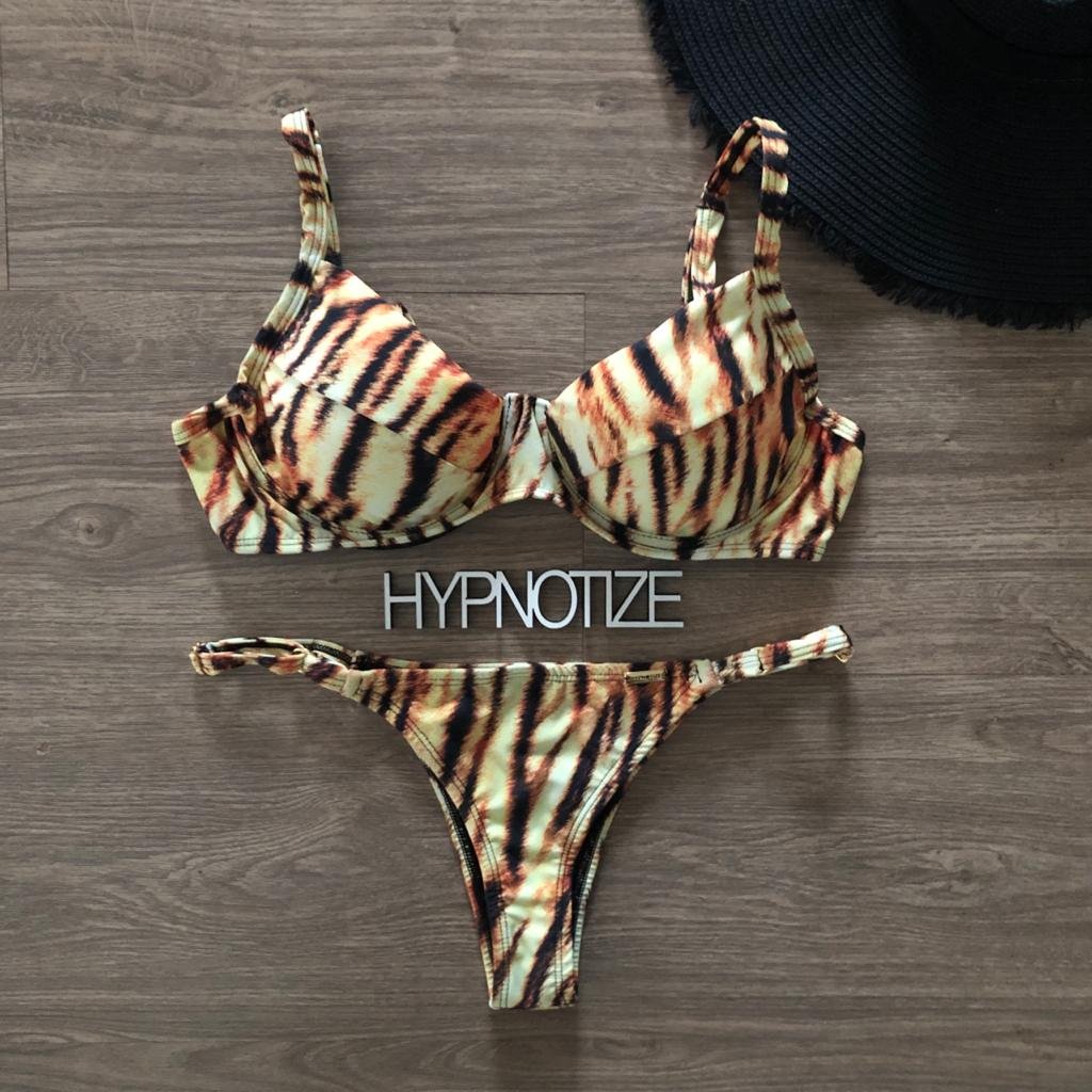 Biquini Lauren Tigresa Amarela | Hypnotize Fashion Beach