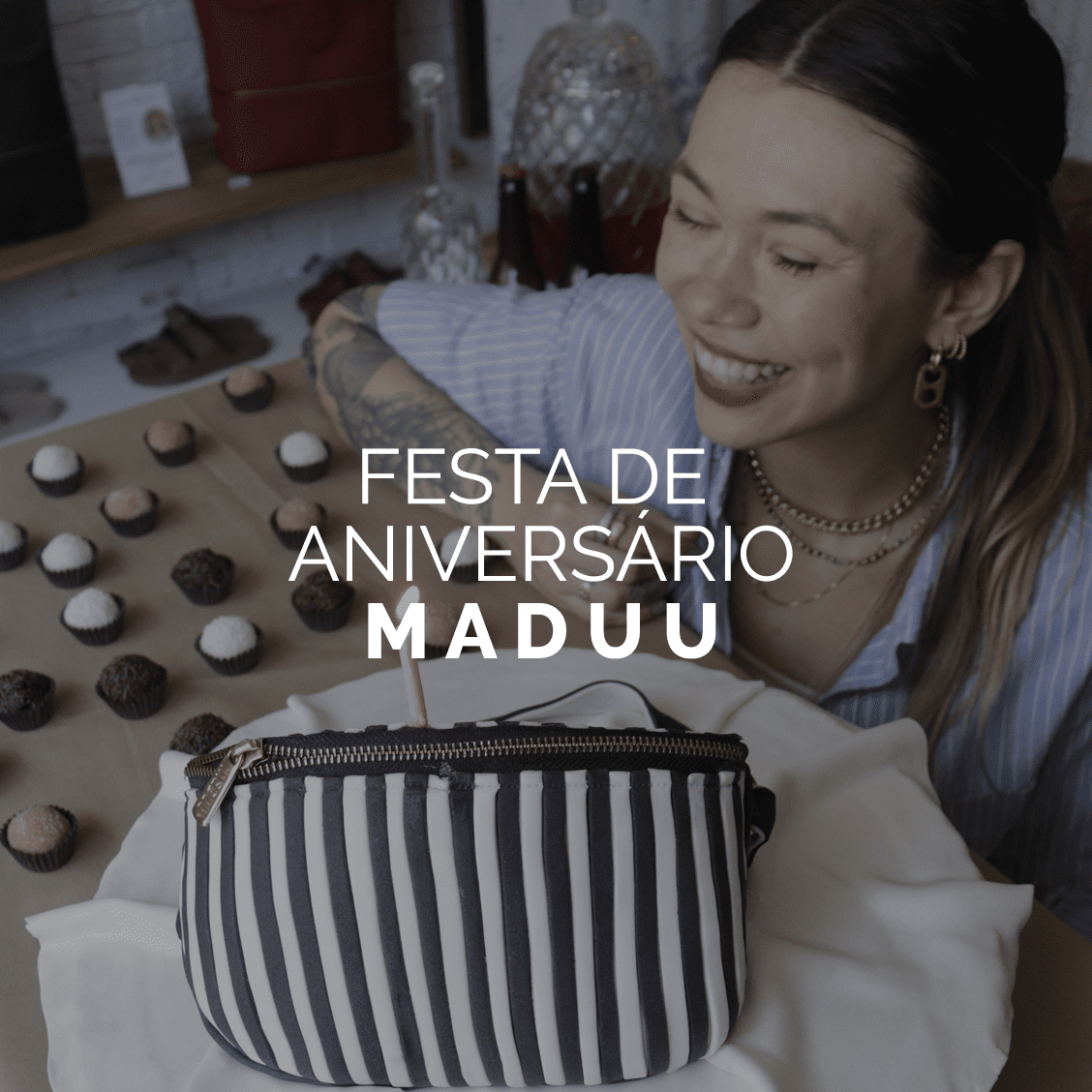 Festa de aniversário vegana da Maduu