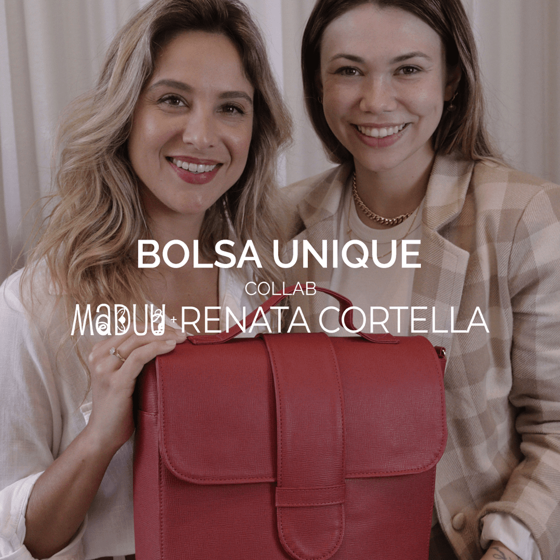 Bolsa/Mochila UNIQUE: Maduu & Dra. Renata Cortella