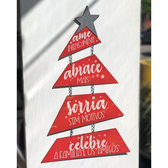 Placa Árvore de Natal Ref. DHN-027 | Engenho São Paulo Placa Árvore de Natal Ref. DHN-027 | Engenho São Paulo