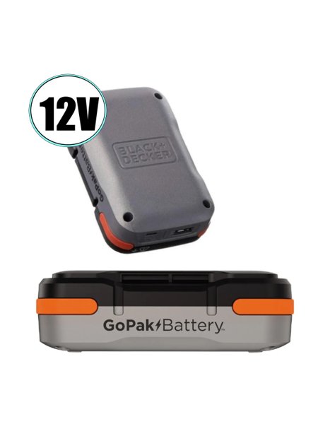 Bateria Gopak 12v Black & Decker Power Bank Portátil