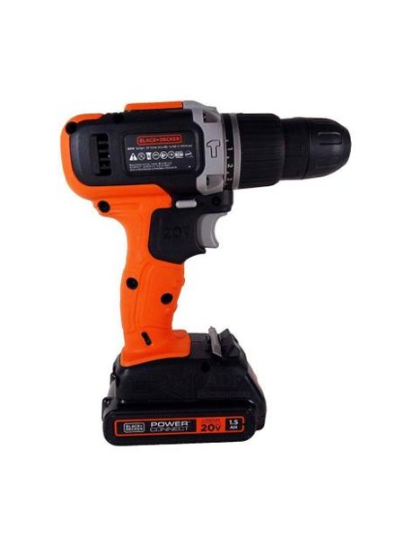 Parafusadeira Furadeira 20v Max Ion Black Decker Ld120-br Com melhores  preços na ADF Ferramentas