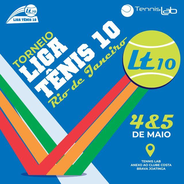﻿Torneio Liga Tênis 10 Rio de Janeiro - Tennis Lab