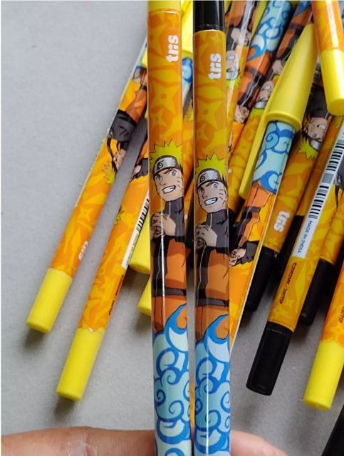Lápis de Escrever Naruto - Tris