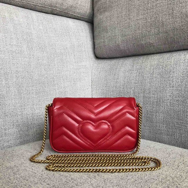 gucci marmont mini vermelha