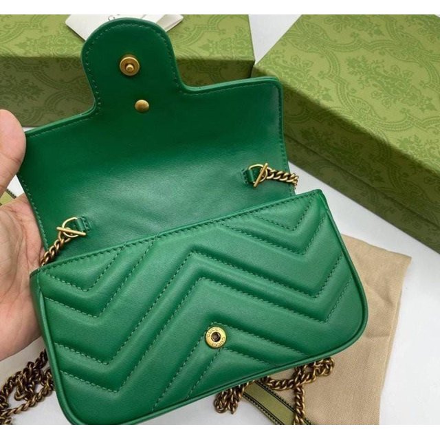 gucci marmont mini verde