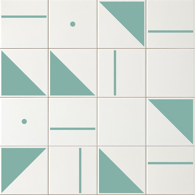 Azulejo Painel Astro - Verde Menta