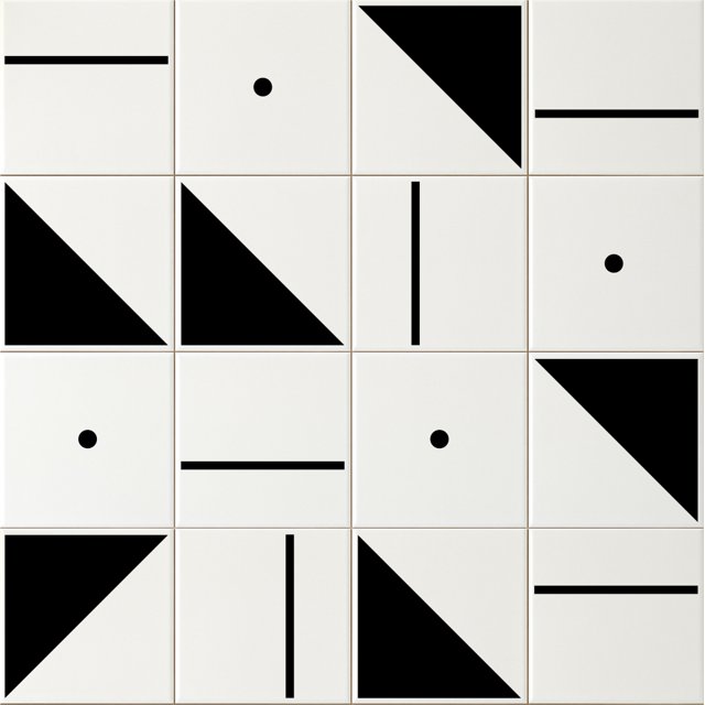 Azulejo Painel Astro - Preto