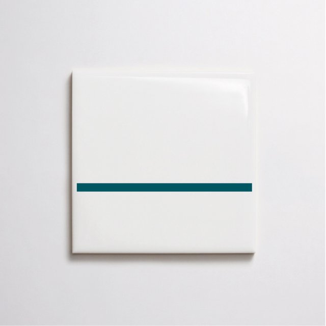 Azulejo Traço Decor Lines - Verde Petróleo